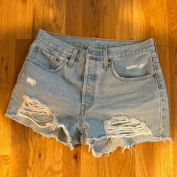 Signature by Levi Strauss Pants - Levi’s Light Denim Shorts